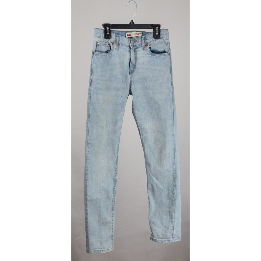 Levi’s 502 Regular Taper Light Wash Jeans 27x27 - Picture 2 of 5